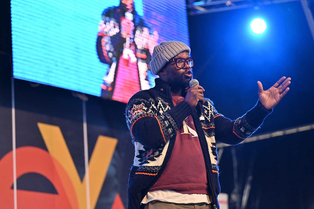 From fashion to comedy, acting and now his new gig on Radio2000, Isaac Gampu loves it all